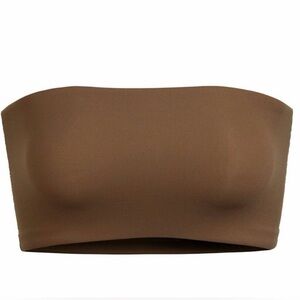 Skims Fits Everybody Strapless Bandeau Bra Size 2X Color Oxide Brown NWT